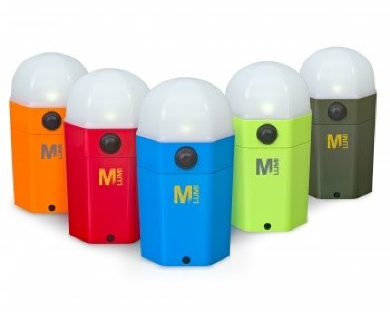 M-Lumi Leuchte in 5 Farben verfügbar
